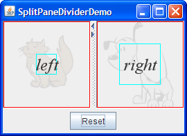 SplitPaneDividerDemo 快照